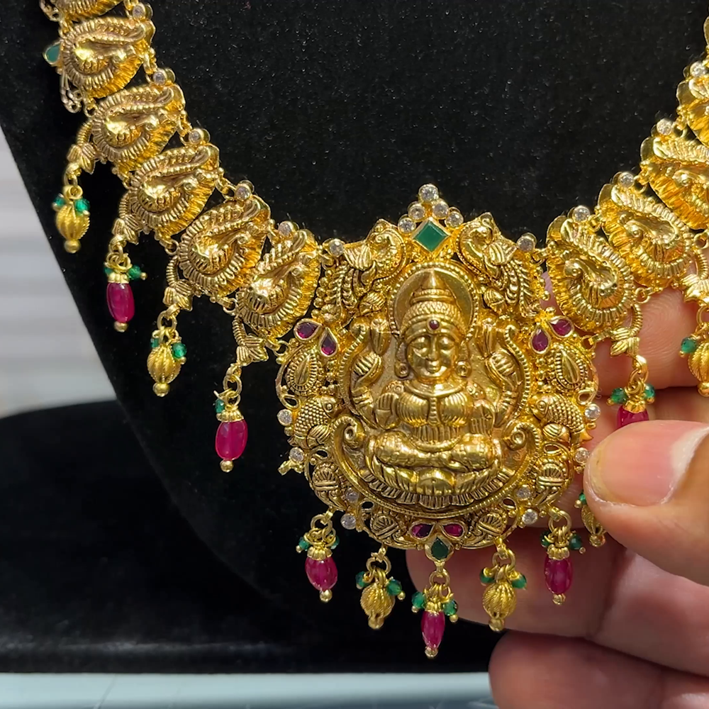 SOUTH INDIA 38.446gms HARAMS 22K Yellow Gold