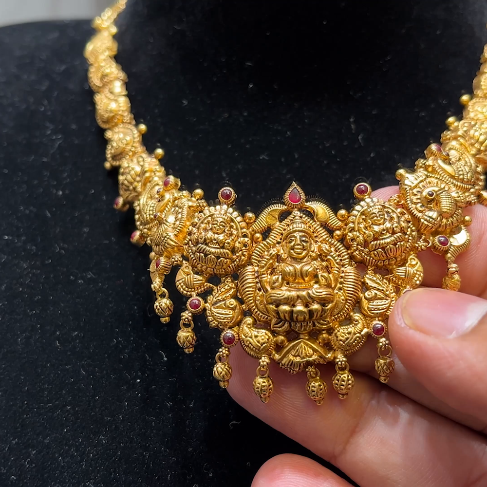 MUKUNDA JEWELLERS 19.18gms NECKLACE 22K Yellow Gold