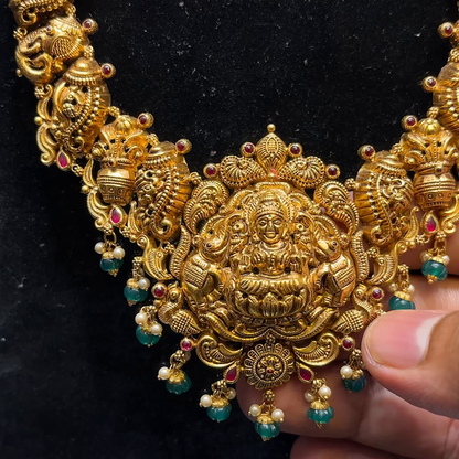 MUKUNDA JEWELLERS 43.245gms HARAMS 22K Yellow Gold