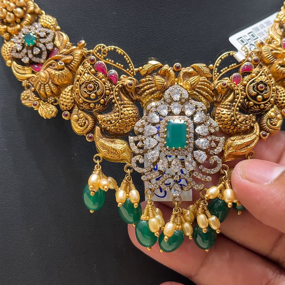 Chennai Shopping Mall 38.94gms NECKLACE 22K Yellow Gold