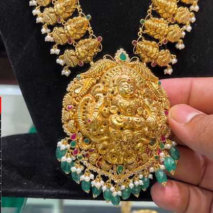 SOUTH INDIA 66.47gms HARAMS 22K Yellow Gold