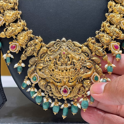 MUKUNDA JEWELLERS 90.396gms HARAMS 22K Yellow Gold