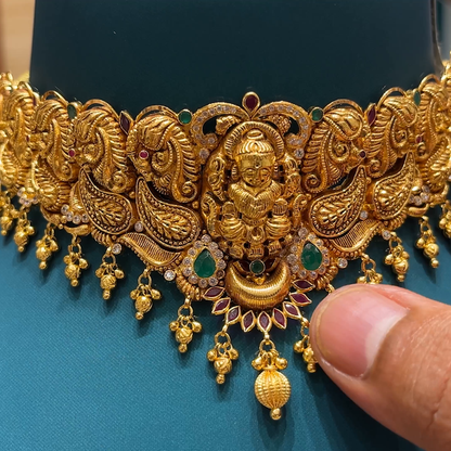 Chennai Shopping Mall 48.35gms HARAMS 22K Yellow Gold