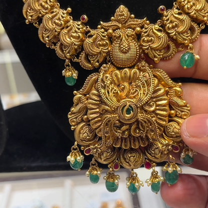 SOUTH INDIA 44.448gms HARAMS 22K Yellow Gold