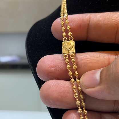 MUKUNDA JEWELLERS 20.46gms CHAINS 22K Yellow Gold