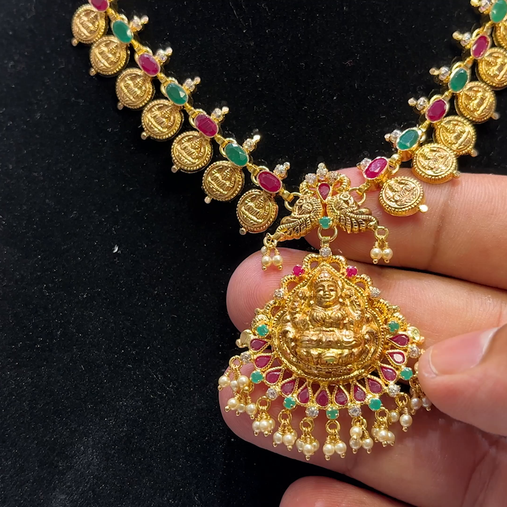 SOUTH INDIA 18.48gms NECKLACE 22K Yellow Gold