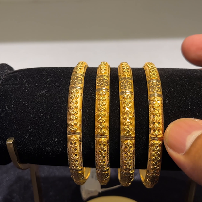 CMR 39.502gms BANGLES 22K Yellow Gold