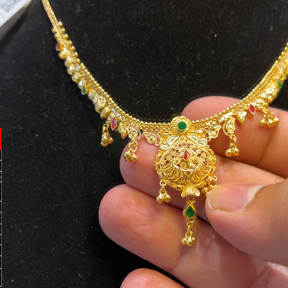 SOUTH INDIA 9.041gms NECKLACE 22K Yellow Gold