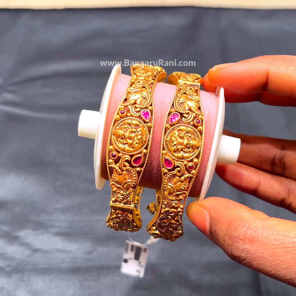 Anu Jewellers 60.018gms BANGLES 22K Yellow Gold