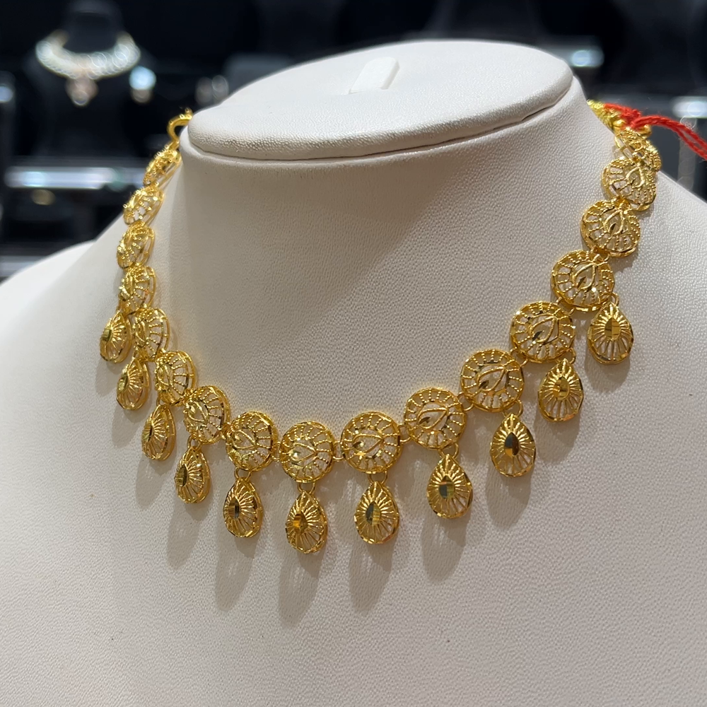 [make to order] 13.53gms NECKLACE 22K