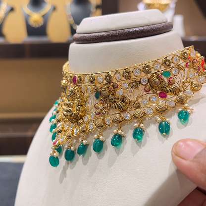 [make to order] 27.28gms CHOKER 22K