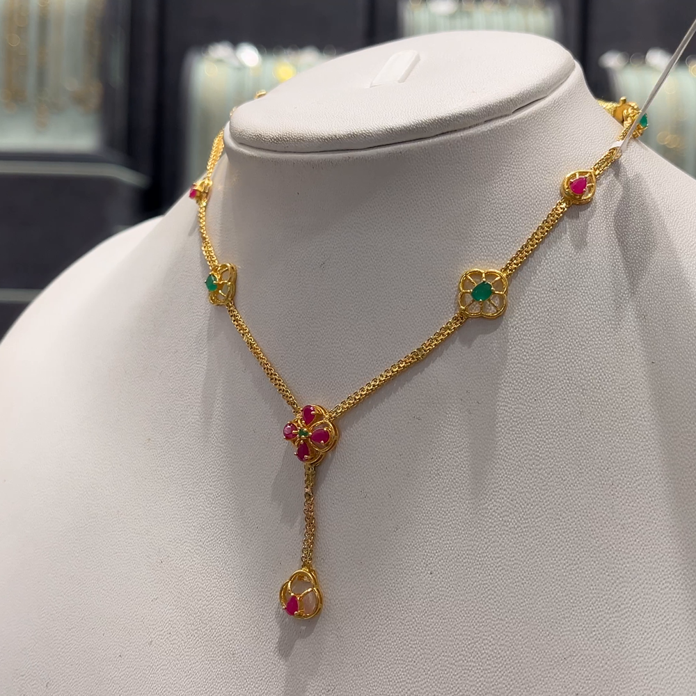 Anu Jewellers 8.191gms CHAINS 22K Yellow Gold