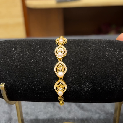 Chennai Shopping Mall 7.2gms Bracelets 22K Yellow Gold