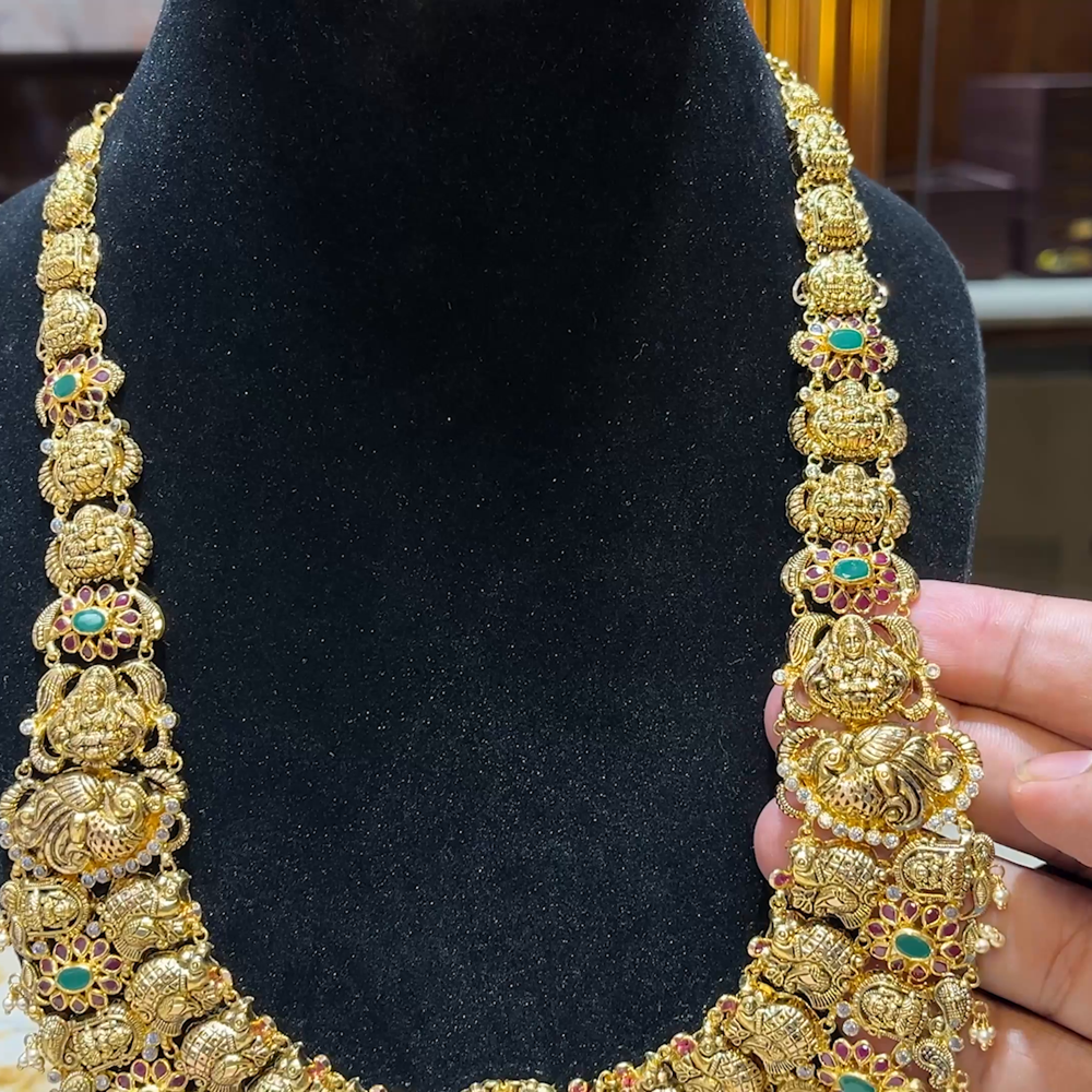 MUKUNDA JEWELLERS 73.87gms HARAMS 22K Yellow Gold