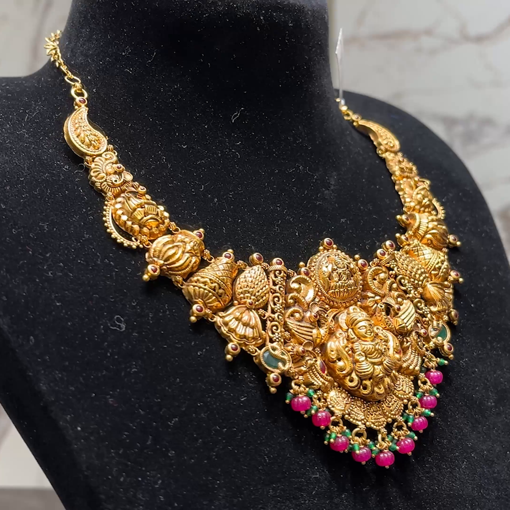 MUKUNDA JEWELLERS 33.577gms NECKLACE 22K Yellow Gold