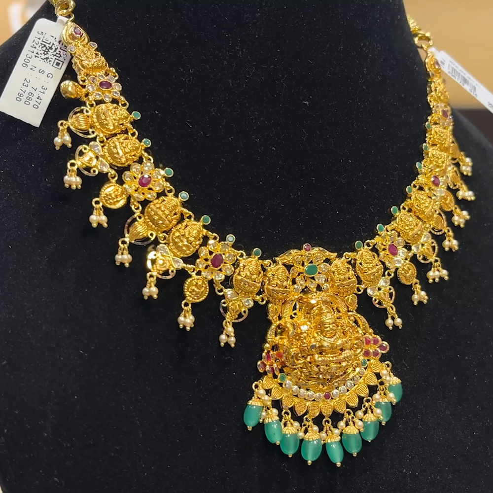 CHANDANA Brothers 23.79gms NECKLACE 22K Yellow Gold