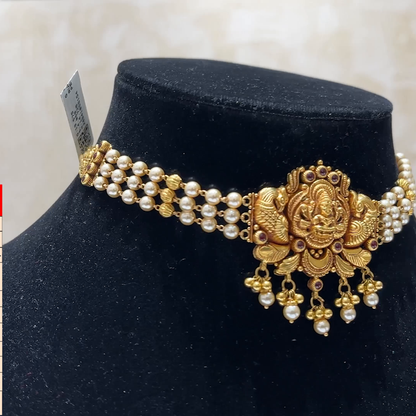 MUKUNDA JEWELLERS 14.72gms CHOKER 22K Yellow Gold