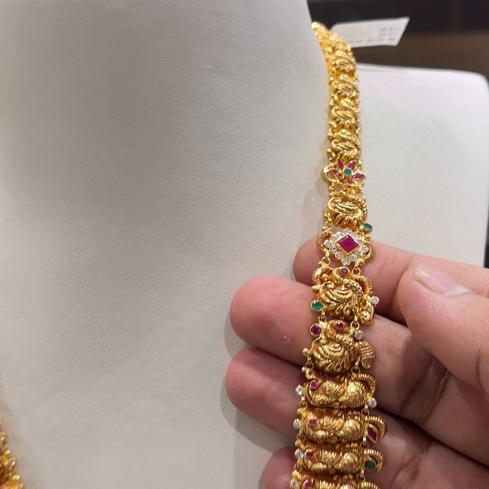 CHANDANA Brothers 46.428gms HARAMS 22K Yellow Gold