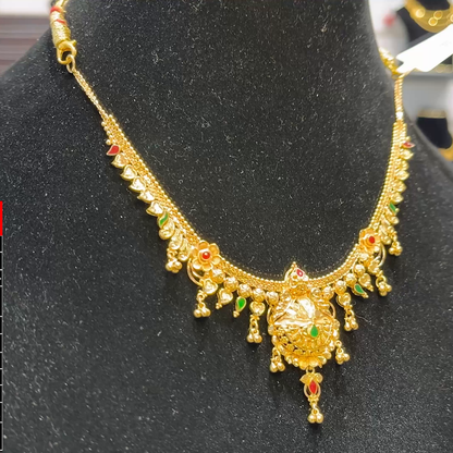 SOUTH INDIA 15.058gms NECKLACE 22K Yellow Gold