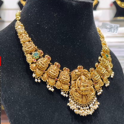 SOUTH INDIA 30.765gms NECKLACE 22K Yellow Gold