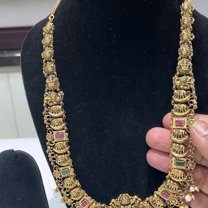 MUKUNDA JEWELLERS 57.19gms HARAMS 22K Yellow Gold