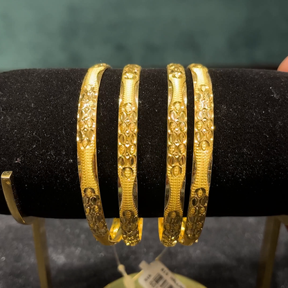 CMR 42.359gms BANGLES 22K Yellow Gold