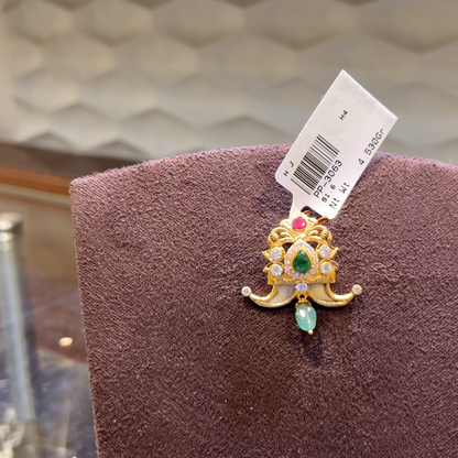 SRI RAM 4.53gms Pendent 22K Nakshi