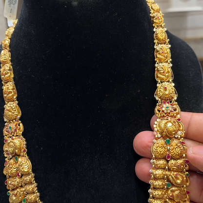 SOUTH INDIA 72.89gms HARAMS 22K Yellow Gold