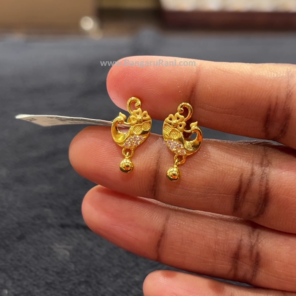 [make to order] 2.76gms EARRINGS 22K