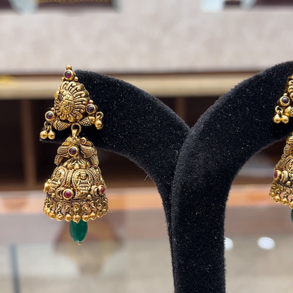 Chennai Shopping Mall 15.38gms EARRINGS 22K Yellow Gold