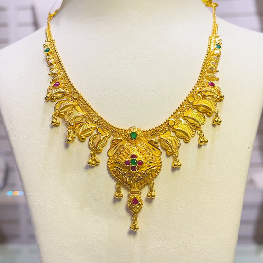 SOUTH INDIA 16.64gms NECKLACE 22K Yellow Gold