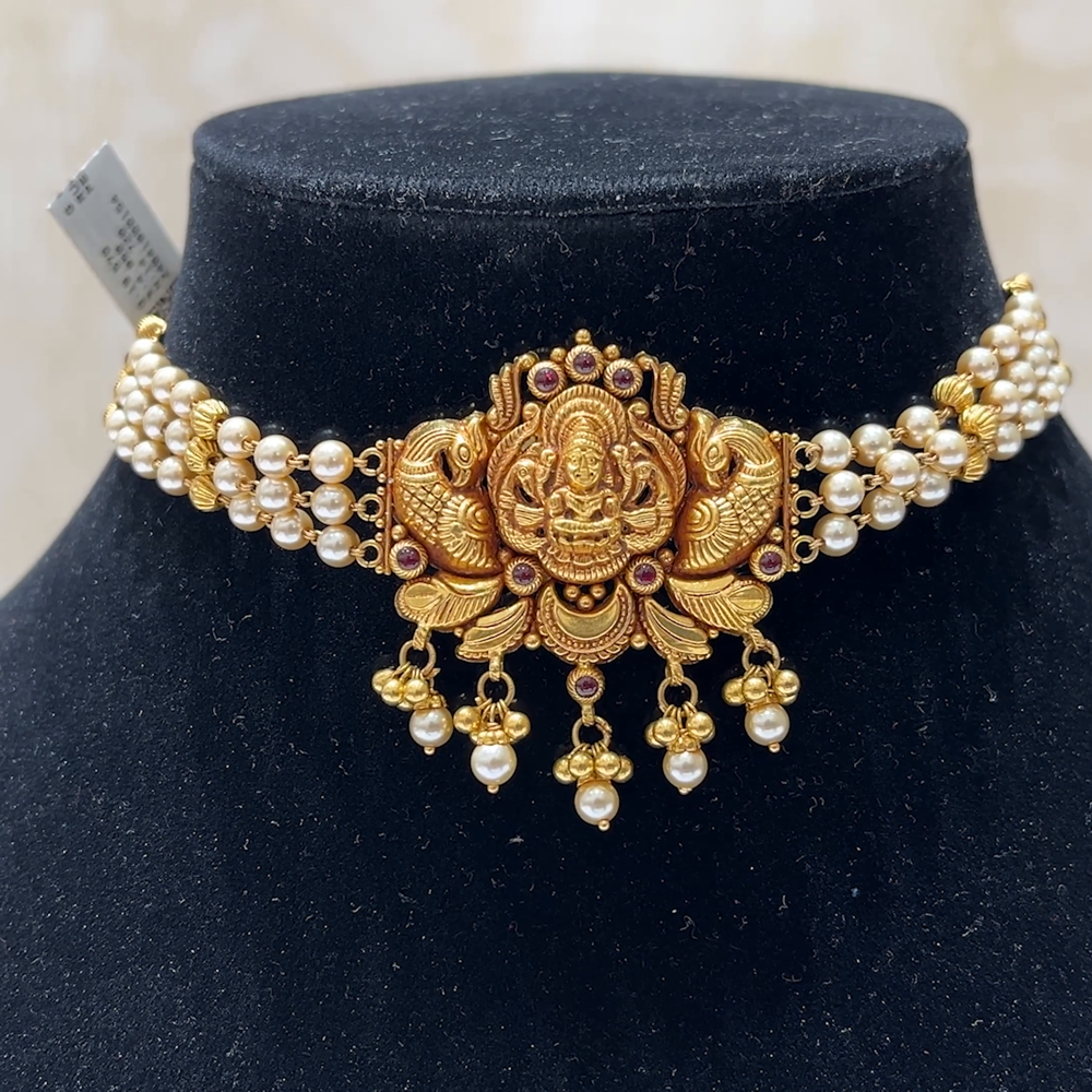 MUKUNDA JEWELLERS 14.72gms CHOKER 22K Yellow Gold