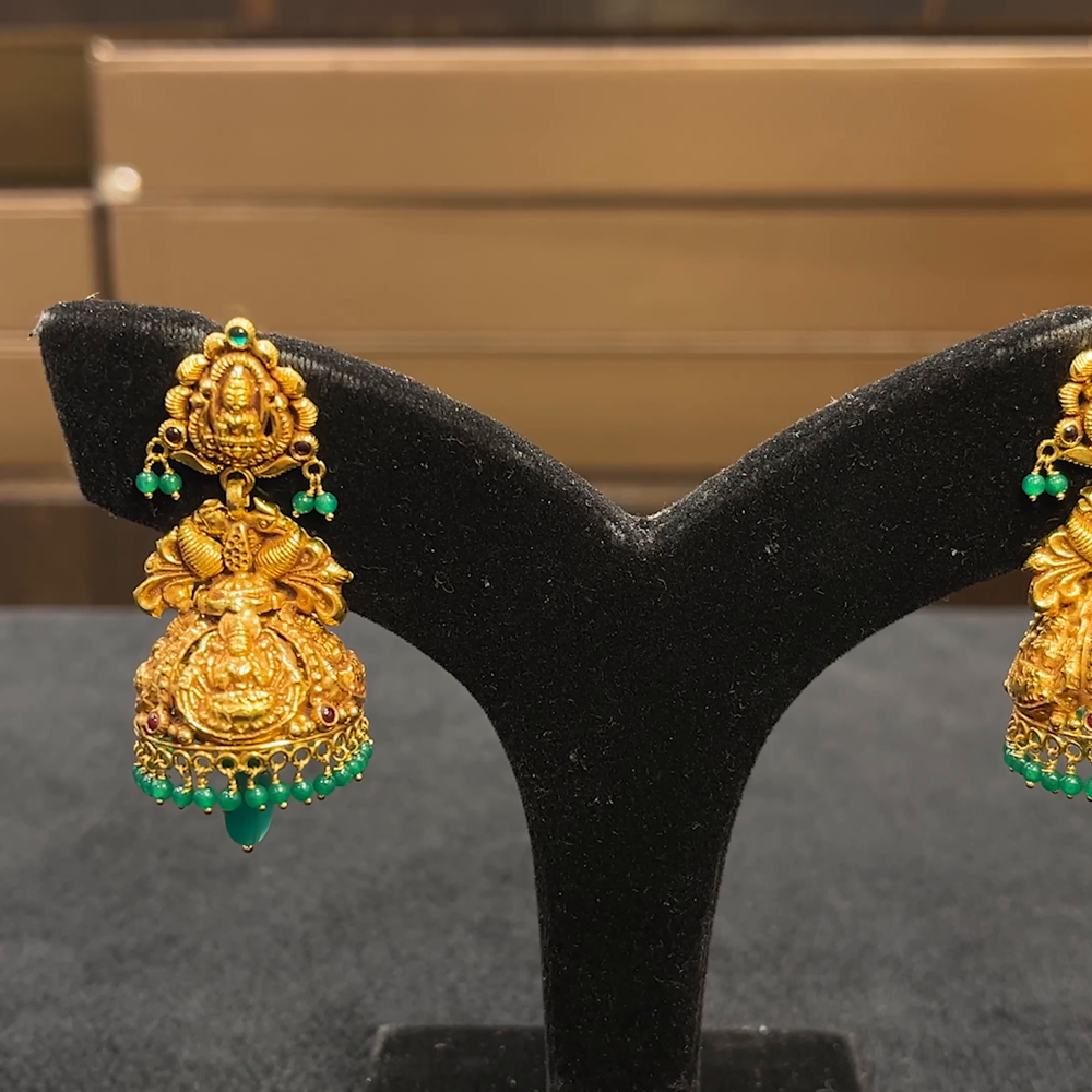 CHANDANA Brothers 18.73gms EARRINGS 22K Yellow Gold