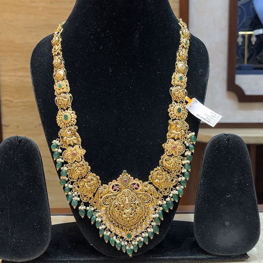 Chennai Shopping Mall 68.5gms HARAMS 22K Yellow Gold