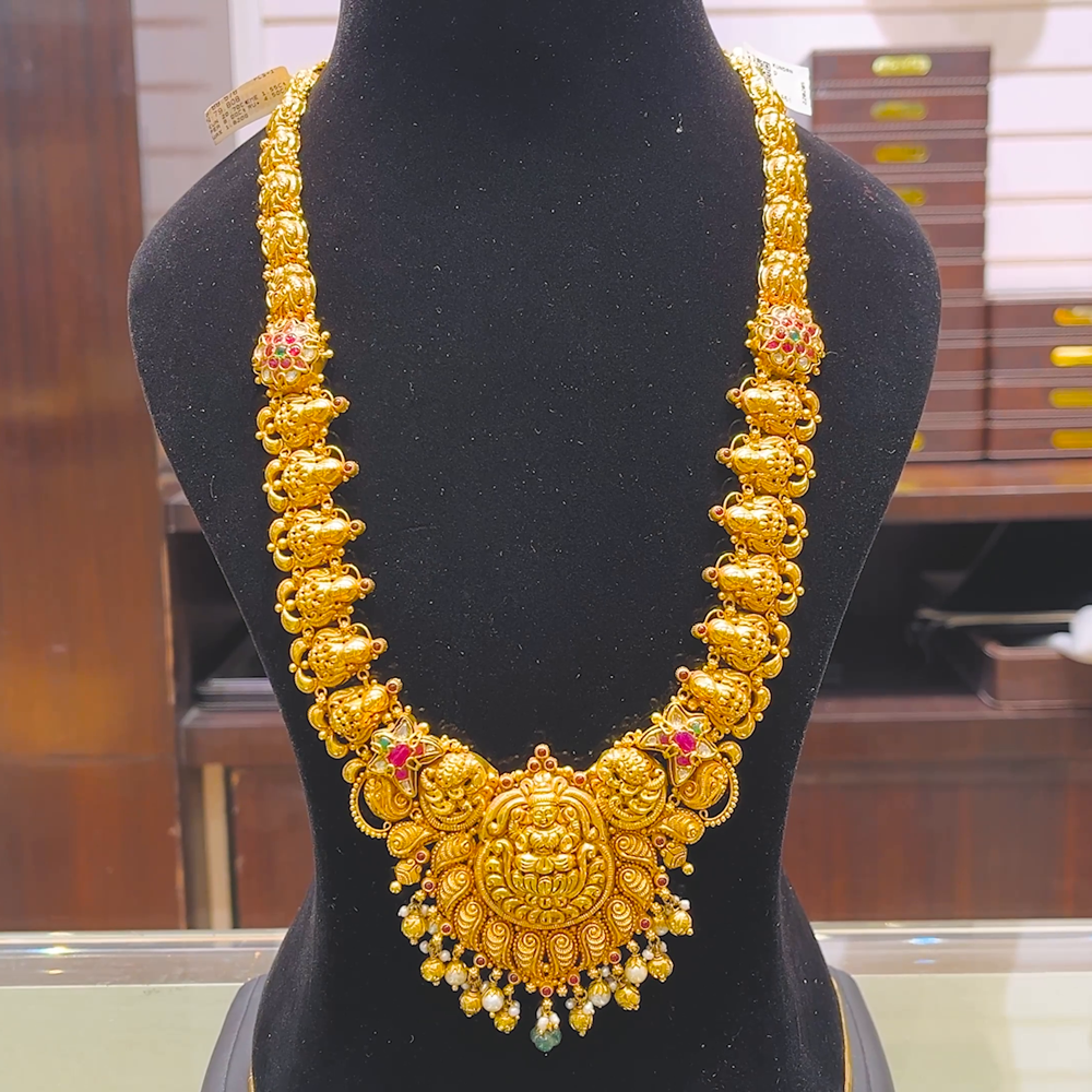 SOUTH INDIA 79.808gms HARAMS 22K Yellow Gold