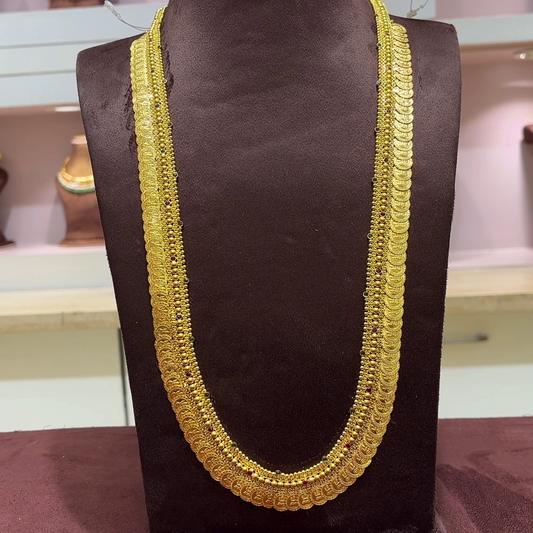 SwarnaKanchi 51.506gms HARAMS 22K Yellow Gold