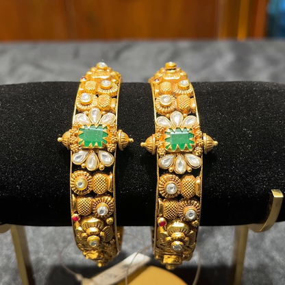 MUKUNDA JEWELLERS 24.093gms BANGLES 22K Yellow Gold