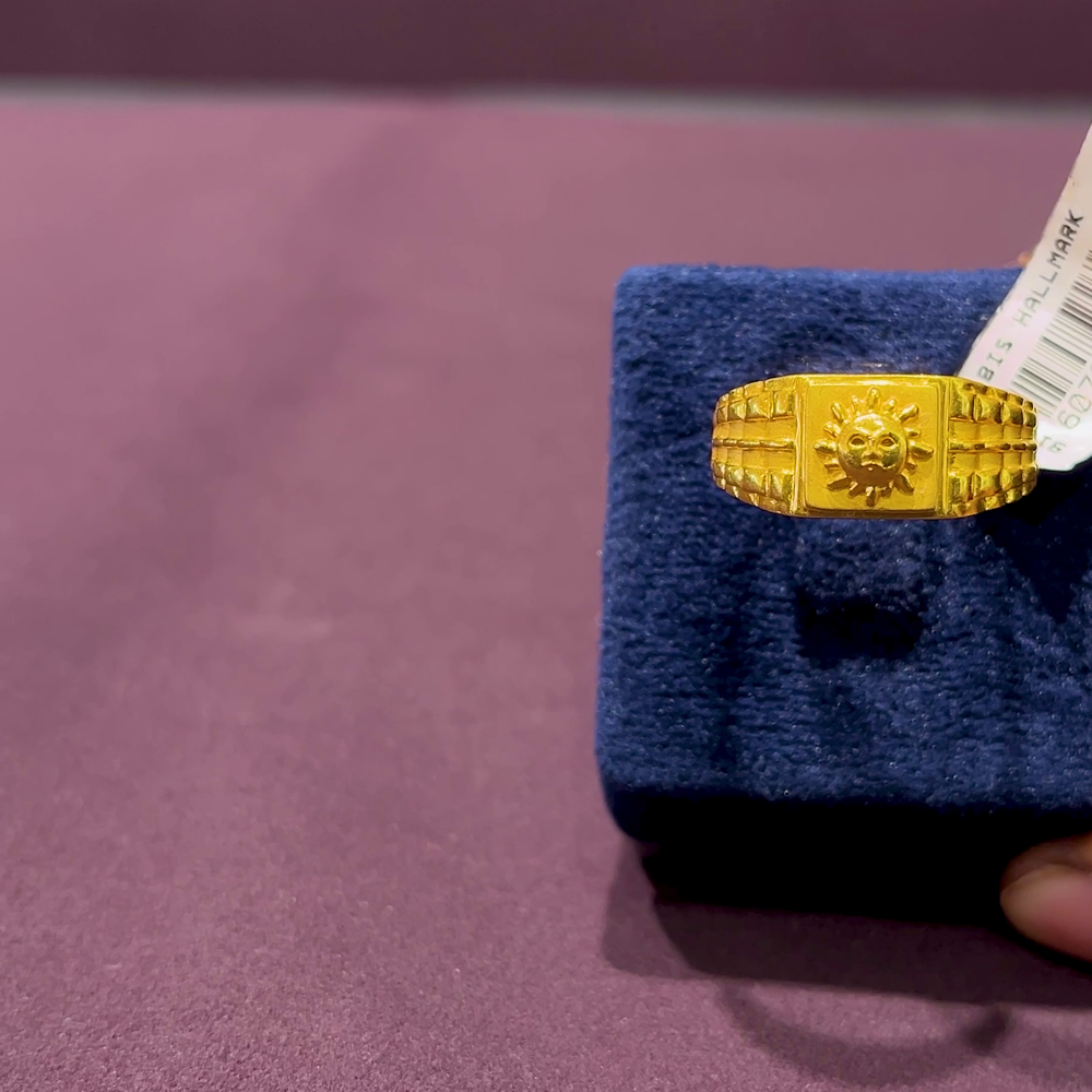 CMR 6.154gms Ring 22K Yellow Gold
