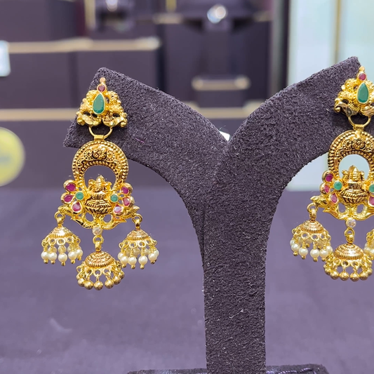 CMR 8.821gms EARRINGS 22K Yellow Gold