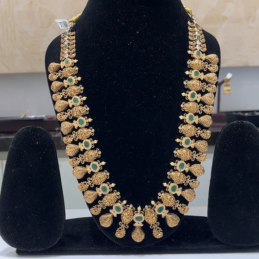 MUKUNDA JEWELLERS 80.36gms HARAMS 22K Yellow Gold