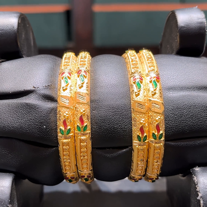 CMR 41.993gms BANGLES 22K Yellow Gold