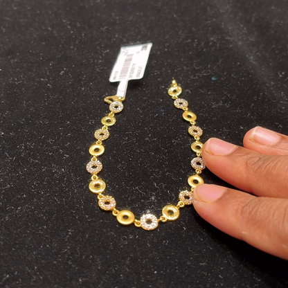 Anu Jewellers 5.563gms Bracelets 22K Yellow Gold
