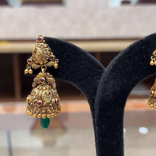 Chennai Shopping Mall 15.38gms EARRINGS 22K Yellow Gold