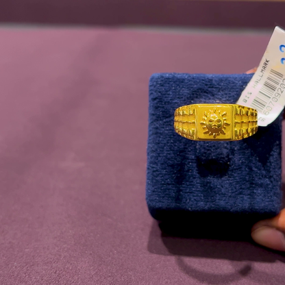 CMR 6.154gms Ring 22K Yellow Gold