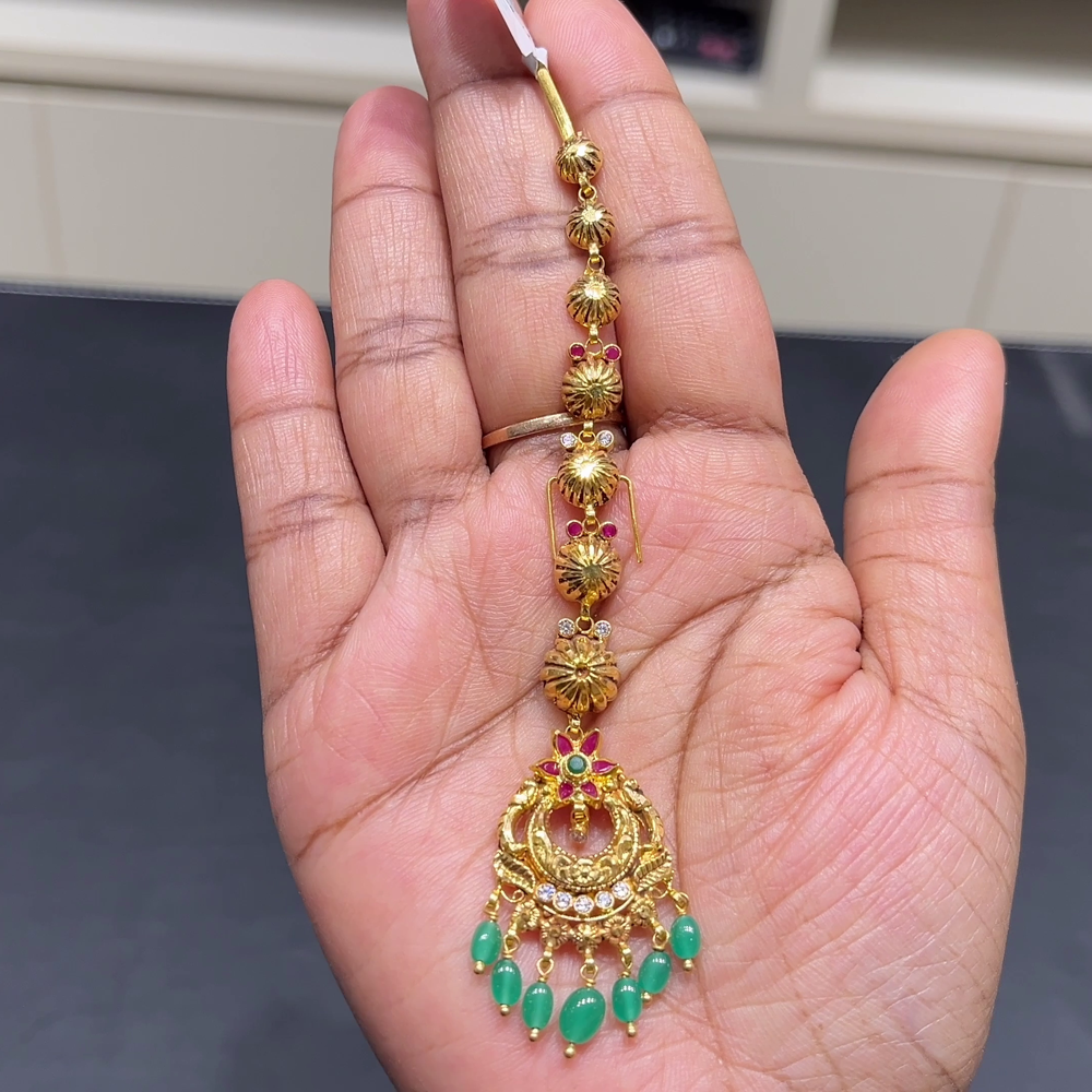 RS BROTHERS 6.025gms Papitabilla 22K Yellow Gold