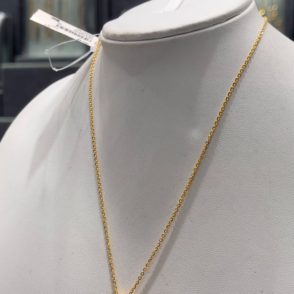 Anu Jewellers 9.911gms CHAINS 22K Yellow Gold