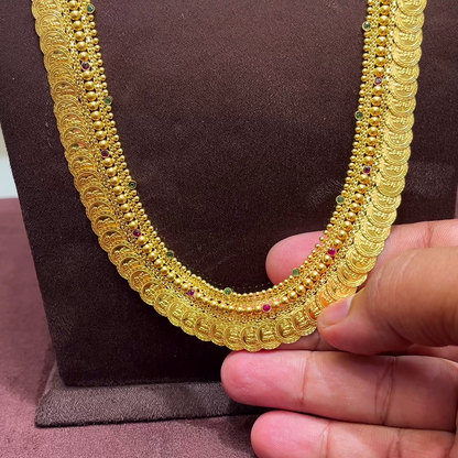 SwarnaKanchi 51.506gms HARAMS 22K Yellow Gold