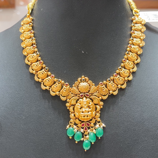 MUKUNDA JEWELLERS 16.87gms NECKLACE 22K Antique