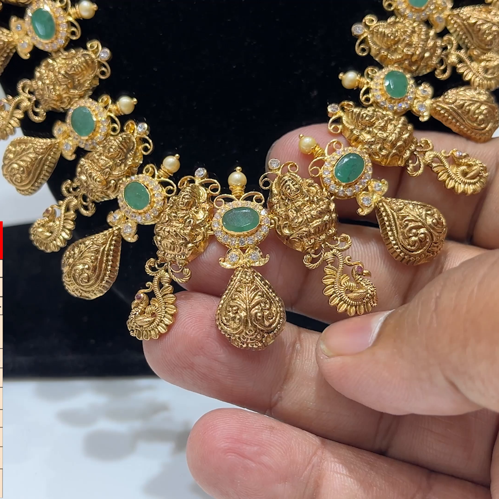 MUKUNDA JEWELLERS 80.36gms HARAMS 22K Yellow Gold