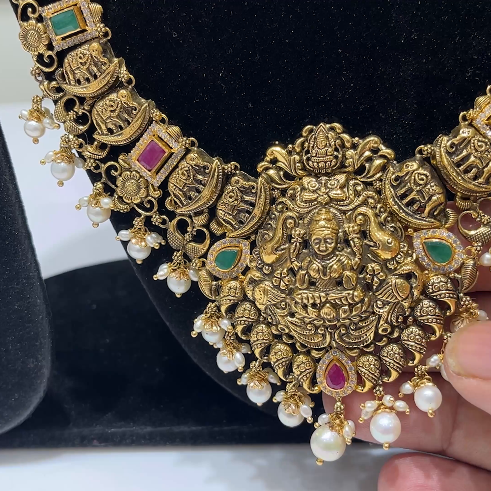 MUKUNDA JEWELLERS 57.19gms HARAMS 22K Yellow Gold